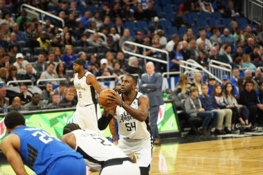 Orlando Magic, 26 Ocak 2020 'de Orlando Florida' daki Amway Center 'da Los Angeles Clippers' a ev sahipliği yaptı. Fotoğraf: Marty Jean-Louis