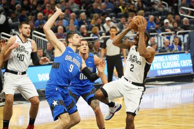 Orlando Magic, 26 Ocak 2020 'de Orlando Florida' daki Amway Center 'da Los Angeles Clippers' a ev sahipliği yaptı. Fotoğraf: Marty Jean-Louis