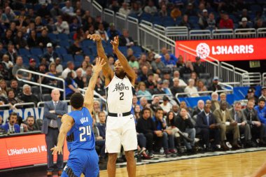 Orlando Magic, 26 Ocak 2020 'de Orlando Florida' daki Amway Center 'da Los Angeles Clippers' a ev sahipliği yaptı. Fotoğraf: Marty Jean-Louis
