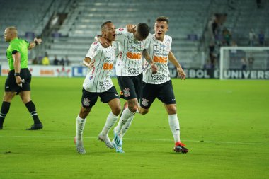 Florida Kupası 2020: Corinthians - NYCFC maçı 15 Ocak 2020 'de Orlando Florida Exploria Stadyumu' nda yapıldı.