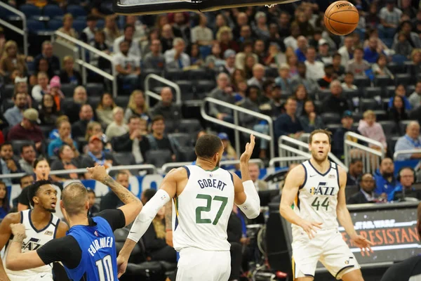 Orlando Magic Jogando Contra Utah Jazz Amway Center Orlando Sexta — Fotografia de Stock