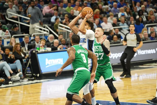 Orlando Magic, 24 Ocak 2020 tarihinde Orlando, Florida 'da Boston Celtics' e ev sahipliği yapmaktadır. Fotoğraf: Marty Jean-Louis