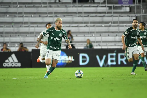 Florida Cup 2020 Palmeiras Atletico Nacional Αγώνας Στο Exploria Stadium — Φωτογραφία Αρχείου