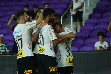 Florida Kupası 2020: Corinthians - NYCFC maçı 15 Ocak 2020 'de Orlando Florida Exploria Stadyumu' nda yapıldı.