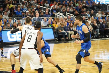 Orlando Magic, 26 Ocak 2020 'de Orlando Florida' daki Amway Center 'da Los Angeles Lakers' a ev sahipliği yaptı. Fotoğraf: Marty Jean-Louis