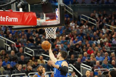 Orlando Magic, 26 Ocak 2020 'de Orlando Florida' daki Amway Center 'da Los Angeles Clippers' a ev sahipliği yaptı. Fotoğraf: Marty Jean-Louis