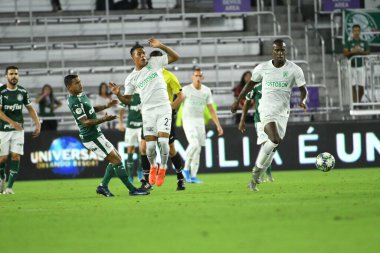 Florida Kupası 2020: S.E Palmeiras - Atletico Nacional maçı 15 Ocak 2020 Çarşamba günü Orlando Florida Exploria Stadyumu 'nda. Fotoğraf: Marty Jean-Louis