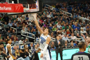 Orlando Magic, 24 Ocak 2020 tarihinde Orlando, Florida 'da Boston Celtics' e ev sahipliği yapmaktadır. Fotoğraf: Marty Jean-Louis