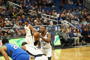 Orlando Magic, 26 Ocak 2020 'de Orlando Florida' daki Amway Center 'da Los Angeles Clippers' a ev sahipliği yaptı. Fotoğraf: Marty Jean-Louis