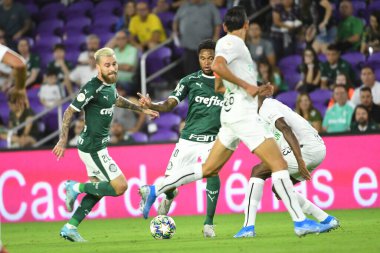 Florida Kupası 2020: S.E Palmeiras - Atletico Nacional maçı 15 Ocak 2020 Çarşamba günü Orlando Florida Exploria Stadyumu 'nda. Fotoğraf: Marty Jean-Louis