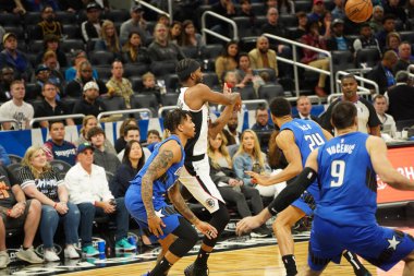 Orlando Magic, 26 Ocak 2020 'de Orlando Florida' daki Amway Center 'da Los Angeles Clippers' a ev sahipliği yaptı. Fotoğraf: Marty Jean-Louis