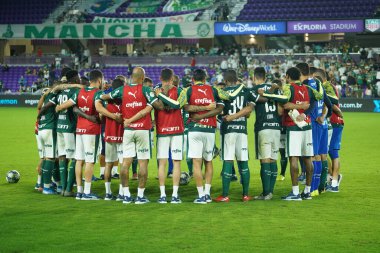 Florida Kupası 2020: S.E Palmeiras - Atletico Nacional maçı 15 Ocak 2020 Çarşamba günü Orlando Florida Exploria Stadyumu 'nda. Fotoğraf: Marty Jean-Louis