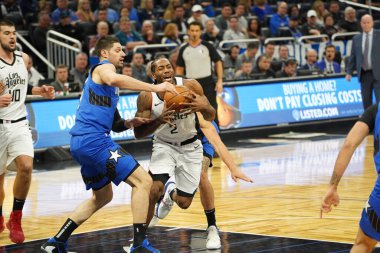 Orlando Magic, 26 Ocak 2020 'de Orlando Florida' daki Amway Center 'da Los Angeles Clippers' a ev sahipliği yaptı. Fotoğraf: Marty Jean-Louis