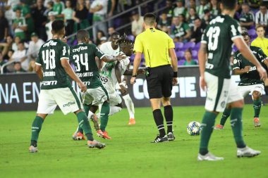Florida Kupası 2020: S.E Palmeiras - Atletico Nacional maçı 15 Ocak 2020 Çarşamba günü Orlando Florida Exploria Stadyumu 'nda. Fotoğraf: Marty Jean-Louis