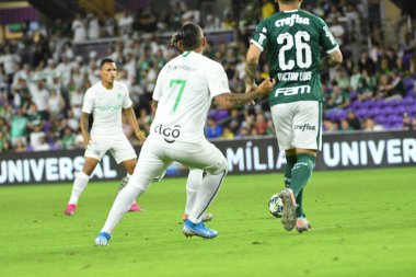 Florida Kupası 2020: S.E Palmeiras - Atletico Nacional maçı 15 Ocak 2020 Çarşamba günü Orlando Florida Exploria Stadyumu 'nda. Fotoğraf: Marty Jean-Louis