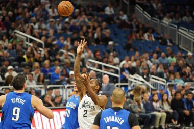Orlando Magic, 26 Ocak 2020 'de Orlando Florida' daki Amway Center 'da Los Angeles Clippers' a ev sahipliği yaptı. Fotoğraf: Marty Jean-Louis