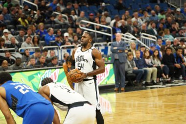 Orlando Magic, 26 Ocak 2020 'de Orlando Florida' daki Amway Center 'da Los Angeles Clippers' a ev sahipliği yaptı. Fotoğraf: Marty Jean-Louis