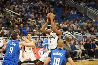 Orlando Magic, 26 Ocak 2020 'de Orlando Florida' daki Amway Center 'da Los Angeles Clippers' a ev sahipliği yaptı. Fotoğraf: Marty Jean-Louis
