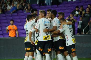 Florida Kupası 2020: Corinthians - NYCFC maçı 15 Ocak 2020 'de Orlando Florida Exploria Stadyumu' nda yapıldı.