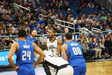 Orlando Magic, 26 Ocak 2020 'de Orlando Florida' daki Amway Center 'da Los Angeles Clippers' a ev sahipliği yaptı. Fotoğraf: Marty Jean-Louis