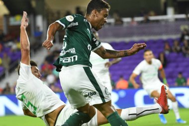 Florida Kupası 2020: S.E Palmeiras - Atletico Nacional maçı 15 Ocak 2020 Çarşamba günü Orlando Florida Exploria Stadyumu 'nda. Fotoğraf: Marty Jean-Louis