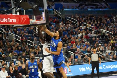 Orlando Magic, 26 Ocak 2020 'de Orlando Florida' daki Amway Center 'da Los Angeles Clippers' a ev sahipliği yaptı. Fotoğraf: Marty Jean-Louis