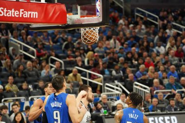 Orlando Magic, 26 Ocak 2020 'de Orlando Florida' daki Amway Center 'da Los Angeles Clippers' a ev sahipliği yaptı. Fotoğraf: Marty Jean-Louis