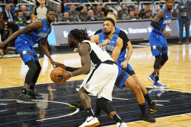 Orlando Magic, 26 Ocak 2020 'de Orlando Florida' daki Amway Center 'da Los Angeles Clippers' a ev sahipliği yaptı. Fotoğraf: Marty Jean-Louis