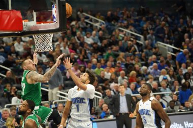 Orlando Magic, 24 Ocak 2020 tarihinde Orlando, Florida 'da Boston Celtics' e ev sahipliği yapmaktadır. Fotoğraf: Marty Jean-Louis