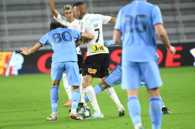 Florida Kupası 2020: Corinthians - NYCFC maçı 15 Ocak 2020 'de Orlando Florida Exploria Stadyumu' nda yapıldı.