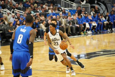Orlando Magic, 26 Ocak 2020 'de Orlando Florida' daki Amway Center 'da Los Angeles Clippers' a ev sahipliği yaptı. Fotoğraf: Marty Jean-Louis