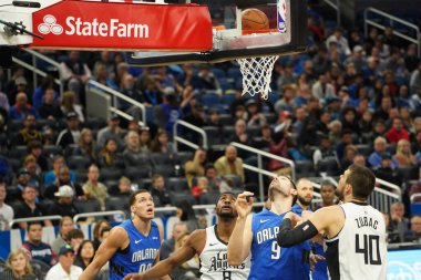 Orlando Magic, 26 Ocak 2020 'de Orlando Florida' daki Amway Center 'da Los Angeles Clippers' a ev sahipliği yaptı. Fotoğraf: Marty Jean-Louis