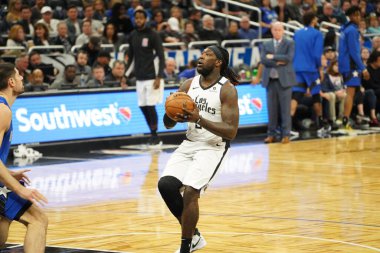 Orlando Magic, 26 Ocak 2020 'de Orlando Florida' daki Amway Center 'da Los Angeles Clippers' a ev sahipliği yaptı. Fotoğraf: Marty Jean-Louis