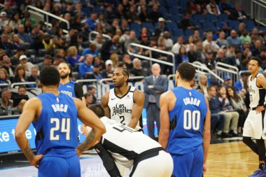 Orlando Magic, 26 Ocak 2020 'de Orlando Florida' daki Amway Center 'da Los Angeles Clippers' a ev sahipliği yaptı. Fotoğraf: Marty Jean-Louis