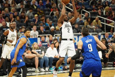 Orlando Magic, 26 Ocak 2020 'de Orlando Florida' daki Amway Center 'da Los Angeles Clippers' a ev sahipliği yaptı. Fotoğraf: Marty Jean-Louis