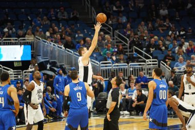 Orlando Magic, 26 Ocak 2020 'de Orlando Florida' daki Amway Center 'da Los Angeles Clippers' a ev sahipliği yaptı. Fotoğraf: Marty Jean-Louis