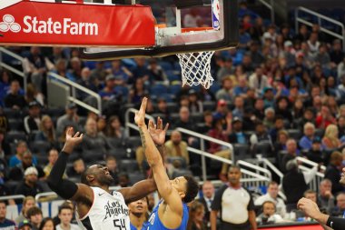 Orlando Magic, 26 Ocak 2020 'de Orlando Florida' daki Amway Center 'da Los Angeles Clippers' a ev sahipliği yaptı. Fotoğraf: Marty Jean-Louis