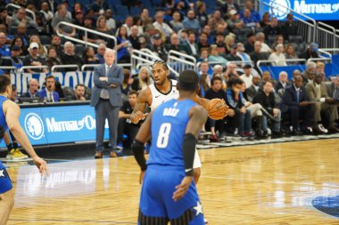 Orlando Magic, 26 Ocak 2020 'de Orlando Florida' daki Amway Center 'da Los Angeles Clippers' a ev sahipliği yaptı. Fotoğraf: Marty Jean-Louis