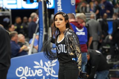 Orlando Magic, 8 Şubat 2020 tarihinde Orlando Florida 'daki Amway' de Milwaukee Bucks 'a ev sahipliği yaptı. Fotoğraf: Marty Jean-Louis