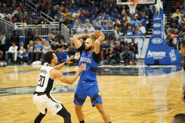 Orlando Magic, 26 Ocak 2020 'de Orlando Florida' daki Amway Center 'da Los Angeles Lakers' a ev sahipliği yaptı. Fotoğraf: Marty Jean-Louis