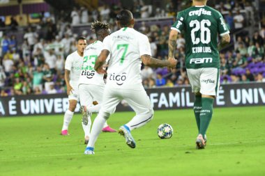Florida Kupası 2020: S.E Palmeiras - Atletico Nacional maçı 15 Ocak 2020 Çarşamba günü Orlando Florida Exploria Stadyumu 'nda. Fotoğraf: Marty Jean-Louis