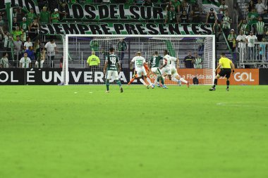 Florida Kupası 2020: S.E Palmeiras - Atletico Nacional maçı 15 Ocak 2020 Çarşamba günü Orlando Florida Exploria Stadyumu 'nda. Fotoğraf: Marty Jean-Louis