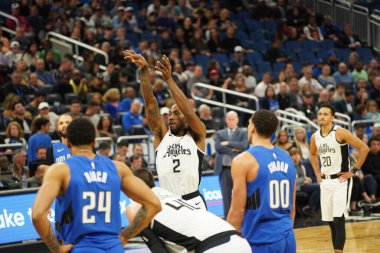 Orlando Magic, 26 Ocak 2020 'de Orlando Florida' daki Amway Center 'da Los Angeles Clippers' a ev sahipliği yaptı. Fotoğraf: Marty Jean-Louis