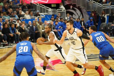 Orlando Magic, 26 Ocak 2020 'de Orlando Florida' daki Amway Center 'da Los Angeles Clippers' a ev sahipliği yaptı. Fotoğraf: Marty Jean-Louis