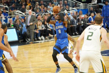 Orlando Magic, Utah Jazz 'a karşı 4 Ocak 2020 tarihinde Amway Center, Orlando' da çaldı.
