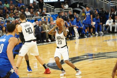 Orlando Magic, 26 Ocak 2020 'de Orlando Florida' daki Amway Center 'da Los Angeles Clippers' a ev sahipliği yaptı. Fotoğraf: Marty Jean-Louis