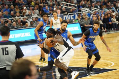 Orlando Magic, 26 Ocak 2020 'de Orlando Florida' daki Amway Center 'da Los Angeles Clippers' a ev sahipliği yaptı. Fotoğraf: Marty Jean-Louis