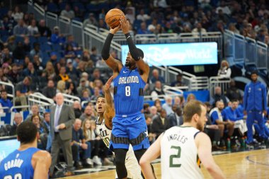 Orlando Magic, Utah Jazz 'a karşı 4 Ocak 2020 tarihinde Amway Center, Orlando' da çaldı.