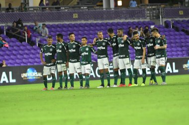 Florida Kupası 2020: S.E Palmeiras - Atletico Nacional maçı 15 Ocak 2020 Çarşamba günü Orlando Florida Exploria Stadyumu 'nda. Fotoğraf: Marty Jean-Louis