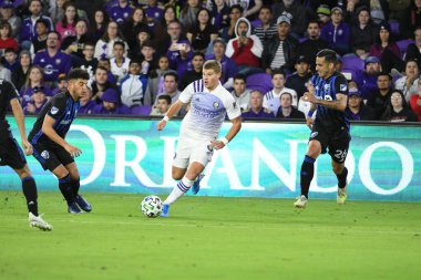 Orlando City SC, 8 Şubat 2020 tarihinde Florida Exploria Stadyumu 'nda Montreal FC' ye ev sahipliği yaptı. Fotoğraf: Marty Jean-Louis